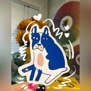 Boston Terrier Vinyl Stickers